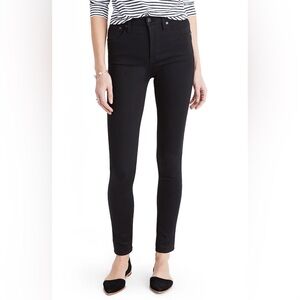 Madewell 10” High Rise Skinny in Carbondale (Black) sz 34